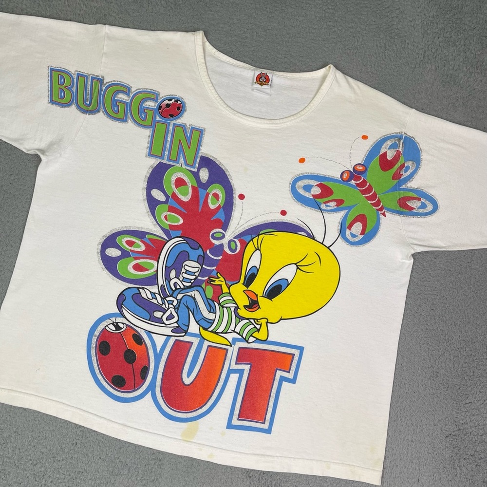 Vintage 90s‎ Looney Tunes tweety bird T-shirt